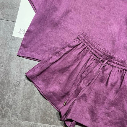 VALENTINO 26S TOP AND SHORTS SET STYLE 96