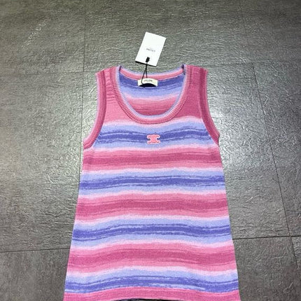 CELINE 26S SLEEVELESS KNIT TOP 394