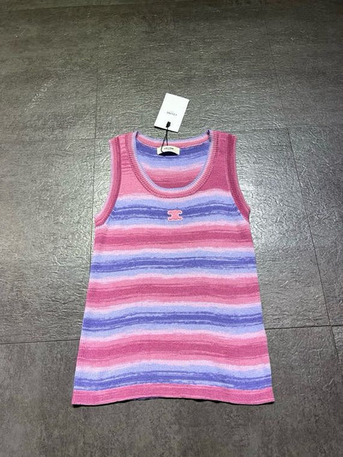 CELINE 26S SLEEVELESS KNIT TOP 394