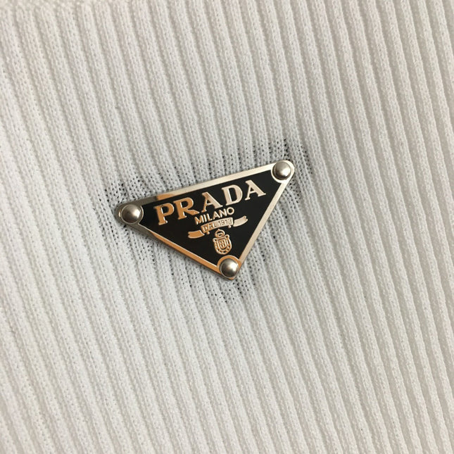 PRADA 25S FITTED KNIT SWEATER 284