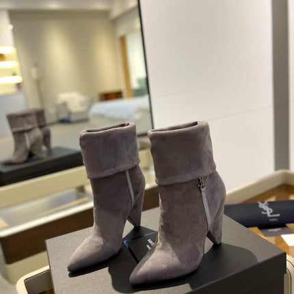 SL NIKI BOOTIES BRICK SUEDE