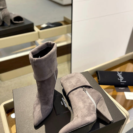 SL NIKI BOOTIES BRICK SUEDE