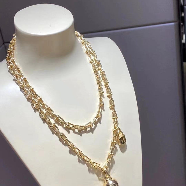 HARDWARE WRAP NECKLACE