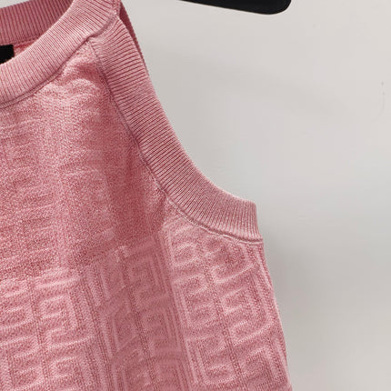 PB Monogram Knitted Top