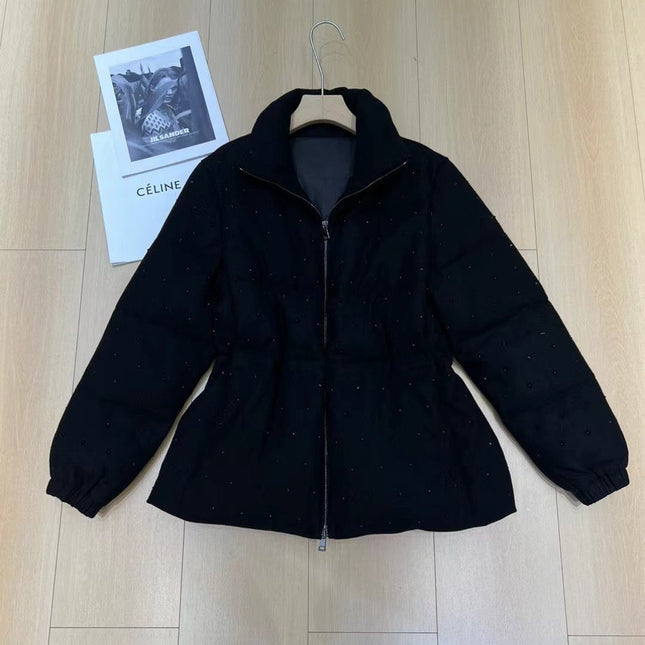 MONCLER 25S EMBELLISHED PUFFER JACKET 412
