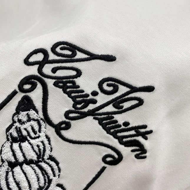 LV T-SHIRT IN WHITE COTTON 239615