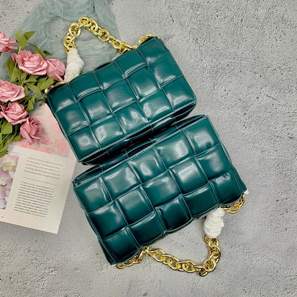Chain Cass Bag Dark Green